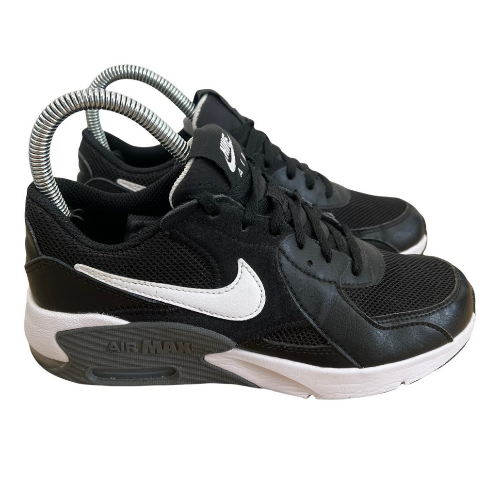 Nike AIR MAX  Black/White-Dark Grey CD6894-001 Youth Shoes Size 3.5 Y
